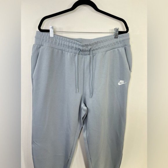 Nike Tech Fleece Jogger Pants Women Size XL Obsidian Mist/Blue BV3472-464 New - Picture 9 of 10